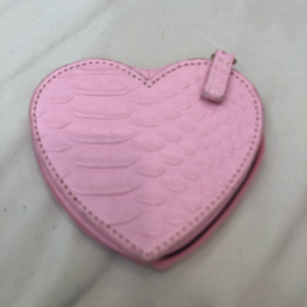 Pink Heart Card Case